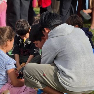 Fiesta con juegos y música para los chicos del barrio Tablada