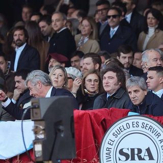 Valdés respaldó a Milei en la Rural y pidió menos trabas al campo
