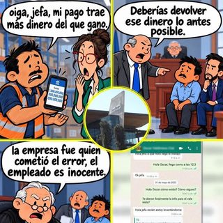 Lo absolvieron tras quedarse con un depósito erróneo millonario