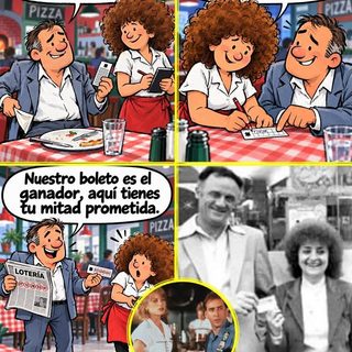 Sin propina, ofreció compartir su lotería y ganaron seis millones