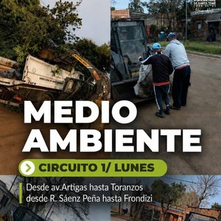 Circuito este lunes en varias calles
