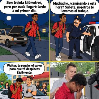 Caminó 32 km de noche para llegar a su primer día de trabajo