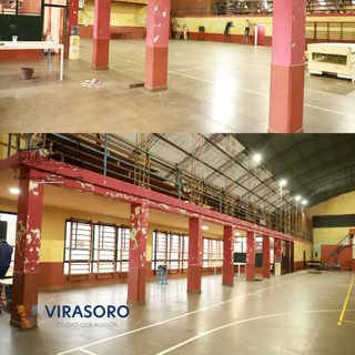 Cierran el gimnasio municipal de Virasoro por refacciones