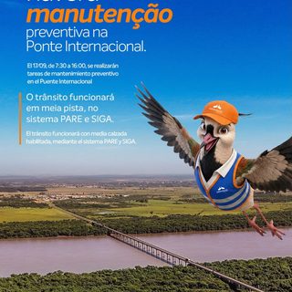 Corte parcial en el Puente Internacional el jueves