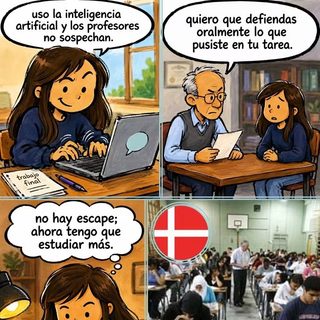Dinamarca exige defensa oral para frenar la IA en escuelas