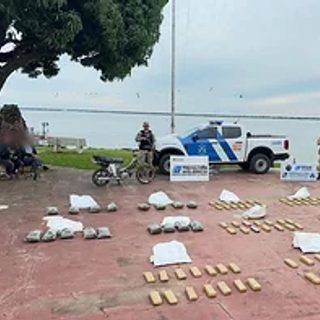 Secuestran 94 kilos de marihuana en Paso de la Patria
