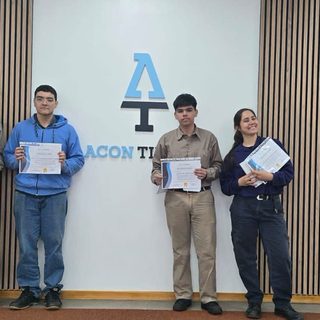 Estudiantes técnicos culminaron sus prácticas en Acon-Timber