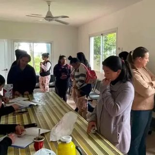 Acción Social llega al barrio Santa Rosa de Colonia Liebig