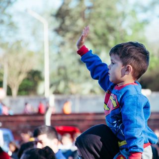 Colonia Liebig festejó el Día del Niño con juegos y chocolate