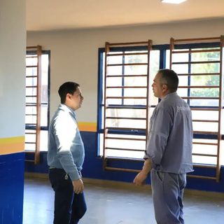 Refacciones en marcha en el Gimnasio Municipal