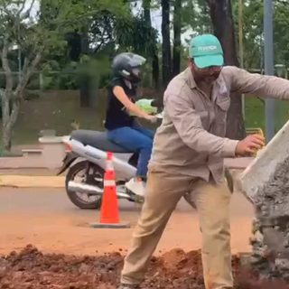 Santo Tomé: el intendente supervisó las obras en marcha