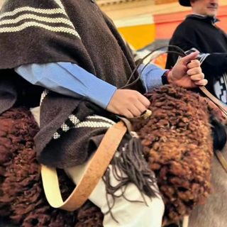 JP Valdés peregrinó a caballo hacia la Basílica de Itatí
