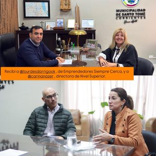 El intendente Suaid se reunió con funcionarias provinciales