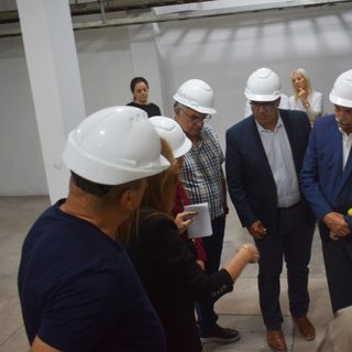 Obras y Salud revisan desagües del Hospital Escuela
