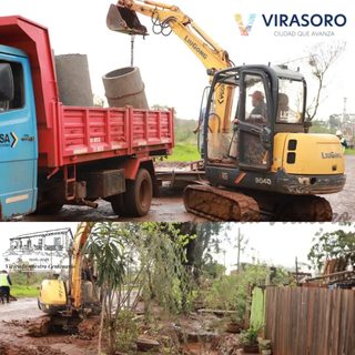 Virasoro refuerza el desagüe pluvial ante la llegada de El Niño
