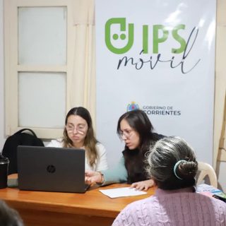 El IPS Móvil llegó a Virasoro con trámites jubilatorios