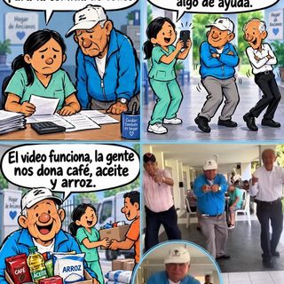 Ancianos de un asilo se hacen virales y logran ayuda