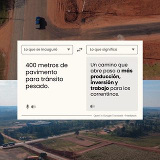 Corrientes pavimentó el acceso a un complejo maderero en Santo Tomé