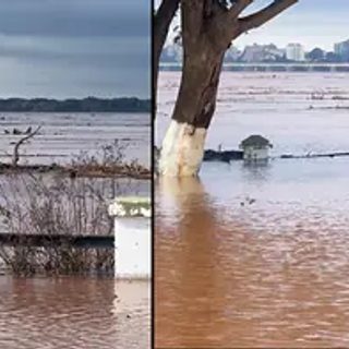 El río Uruguay crece y se acerca al nivel de alerta en Paso de los Libres