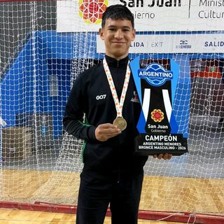 Joven de Santo Tomé, campeón argentino de handball