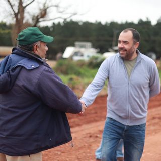 Obras viales para acceso a un nuevo complejo industrial
