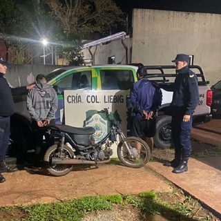 Ituzaingó: un choque destapó una moto robada en Misiones
