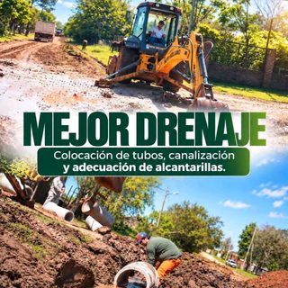 Santo Tomé mejora el desagüe en 9 de Julio y Sarmiento