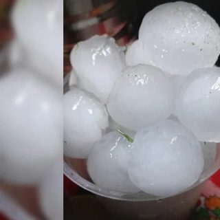Granizo de gran tamaño azotó el sur de Corrientes