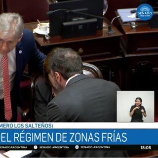 Zonas Frías: los tres senadores de Corrientes votaron a favor