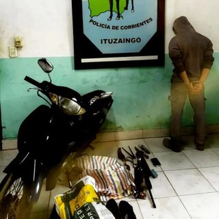 Ituzaingó: atrapan a hombre armado en campo ajeno