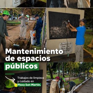 Santo Tomé renueva la Plaza San Martín
