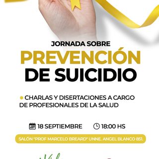 Santo Tomé organiza una charla sobre prevención del suicidio