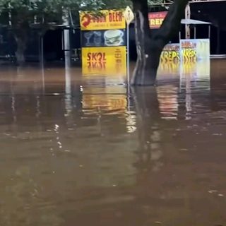 São Borja: 86 evacuados por la crecida del río Uruguay