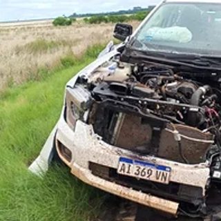 Fallecio una mujer brasileña en un choque frontal en la Ruta 14