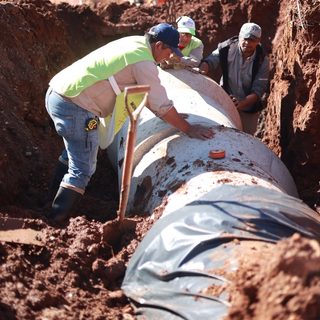 Santo Tomé avanza con obras hídricas en varios barrios