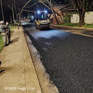 Avanza la pavimentación de calle Manuel Ledesma en barrio Gimnasio