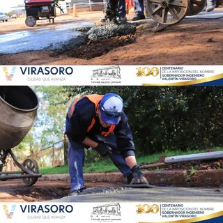 Bacheo y reparaciones en calle Gogo Navajas