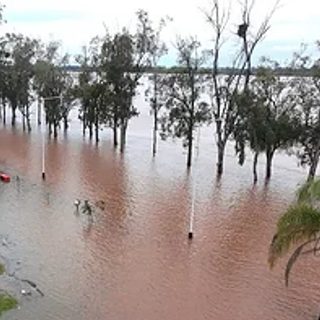 Crecida del río Uruguay: cierran el paso Monte Caseros-Bella Unión