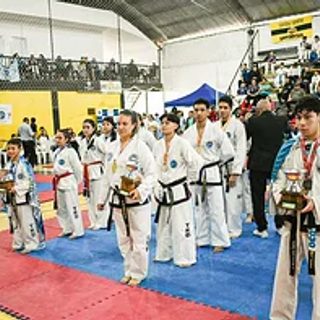Saladas reunió 480 competidores de taekwondo ITF