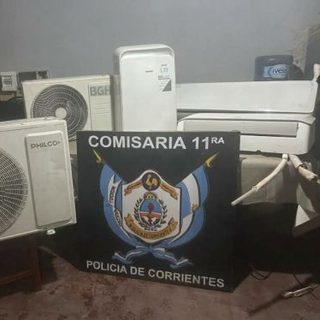 Recuperan aires acondicionados robados ocultos en la costanera del Paraná