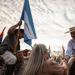 Valdés encabezó la Cabalgata Patriótica a Yapeyú