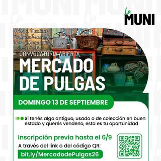 Vuelve el Mercado de Pulgas con inscripción abierta