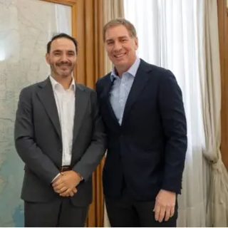 Valdés se reunió con Santilli por la reforma electoral