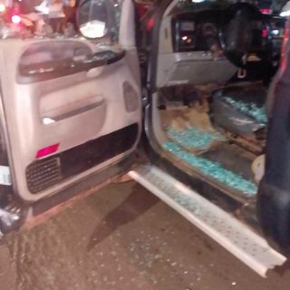 Destrozan un móvil de Tránsito tras festejos por la Selección en Virasoro