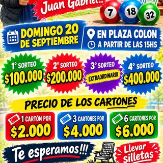 Organizan una lotería familiar solidaria para ayudar a Juan Gabriel