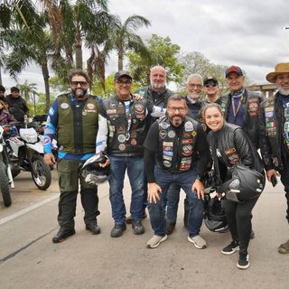 Unos 300 motoviajeros de Brasil pasaron por la Costanera