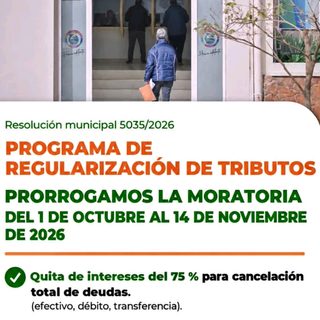 Regularización de tributos: quita de hasta 75% de intereses
