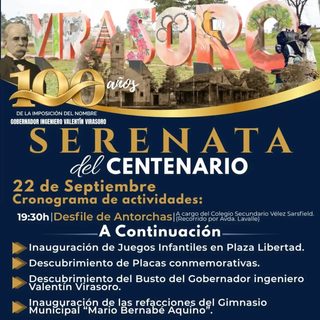 Virasoro celebra sus 100 años con una serenata popular
