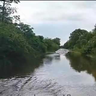 San Luis del Palmar: arrancó la limpieza y ampliación del Riachuelo