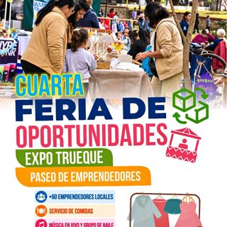 Cuarta Expo Trueque en la Plaza Colón: feria de emprendedores este sábado 31